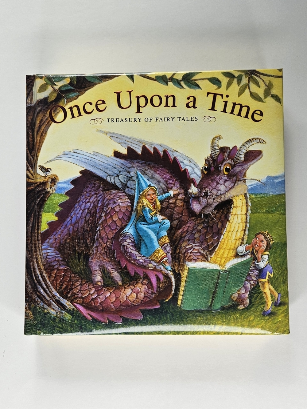 Once Upon A Time: Treasury of Fairy Tales hardcover book for children